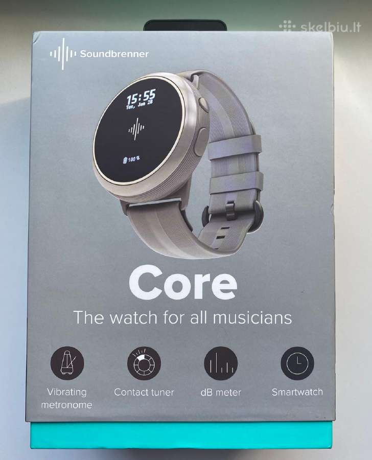 Soundbrenner Core Laikrodis Metronomas