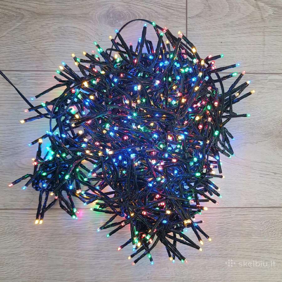 Kalėdinė elektrinė girlianda Cluster, 768led, 4.5m - nuotraukos Nr. 2
