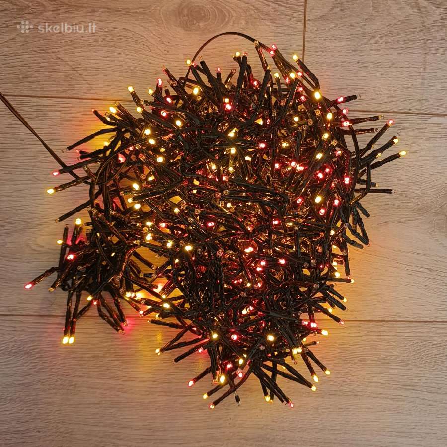 Kalėdinė elektrinė girlianda Cluster, 768led, 4.5m - nuotraukos Nr. 3