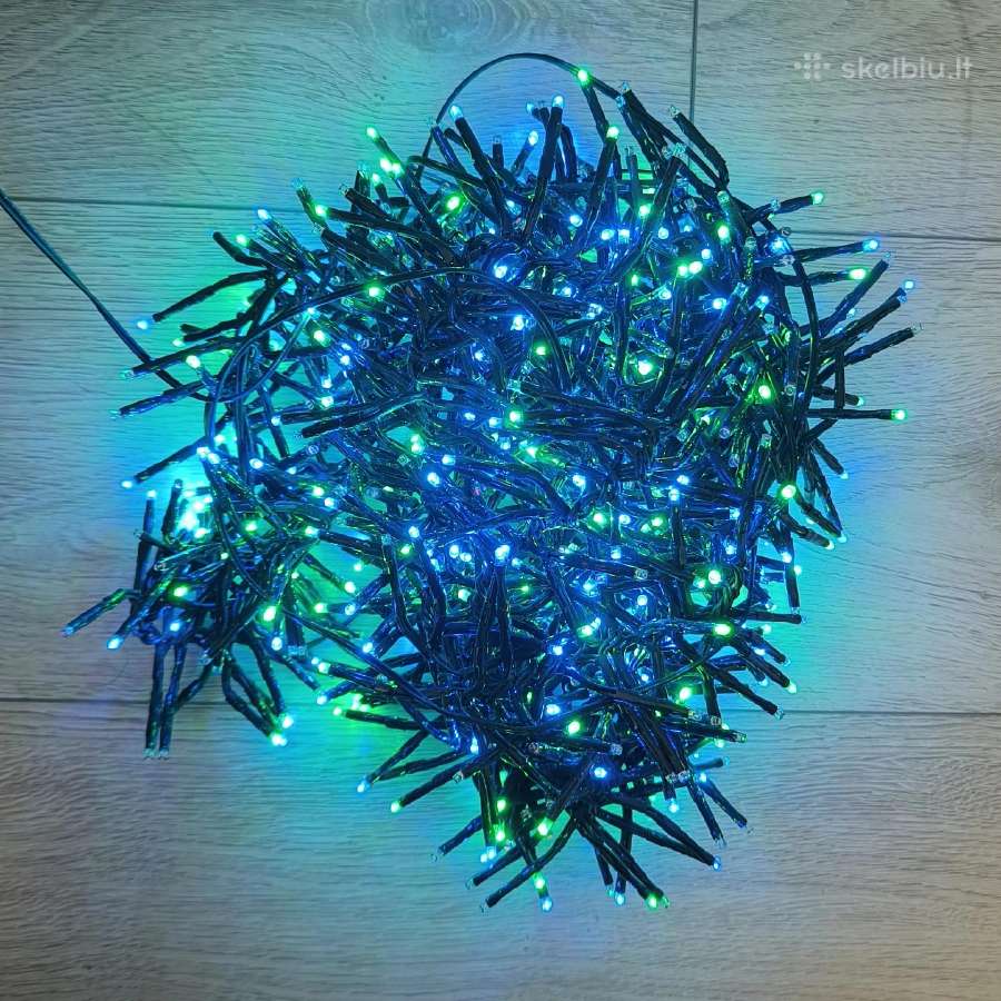 Kalėdinė elektrinė girlianda Cluster, 768led, 4.5m - nuotraukos Nr. 4