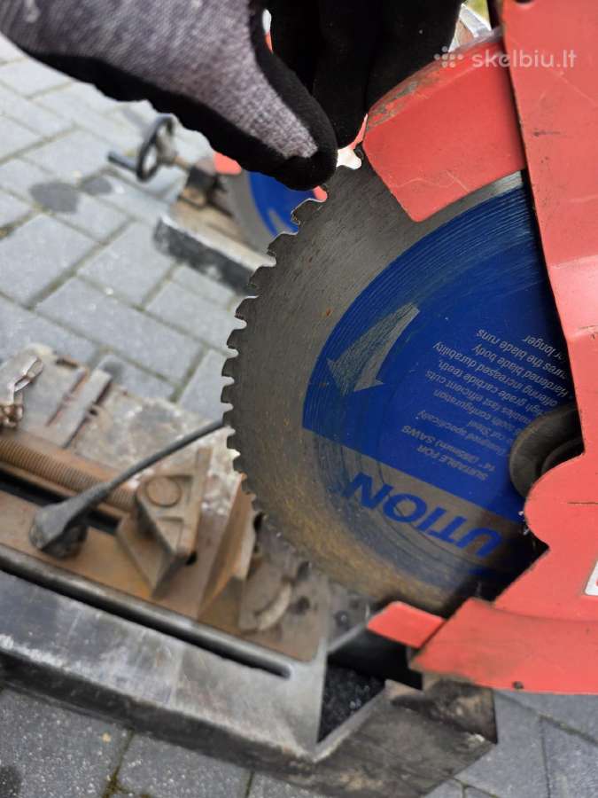 Stalinis diskinis pjūklas metalui Dc14 Niko 2200w/ - nuotraukos Nr. 2