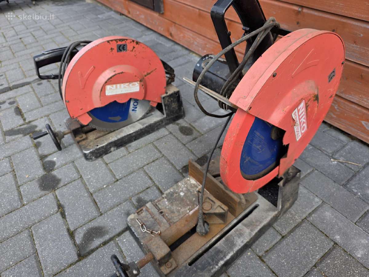 Stalinis diskinis pjūklas metalui Dc14 Niko 2200w/ - nuotraukos Nr. 5