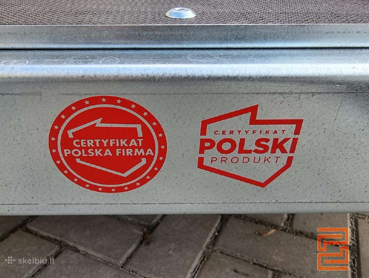 Nauja Stipri 3x1.5m Linginė Priekaba - nuotraukos Nr. 11