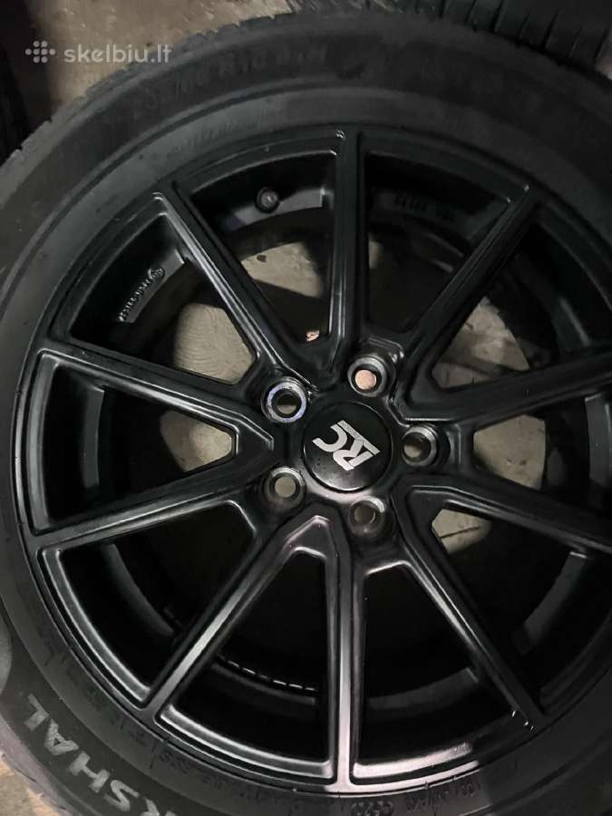 Ratlankiai su padangom 205/55r16ratlankiai:5x112