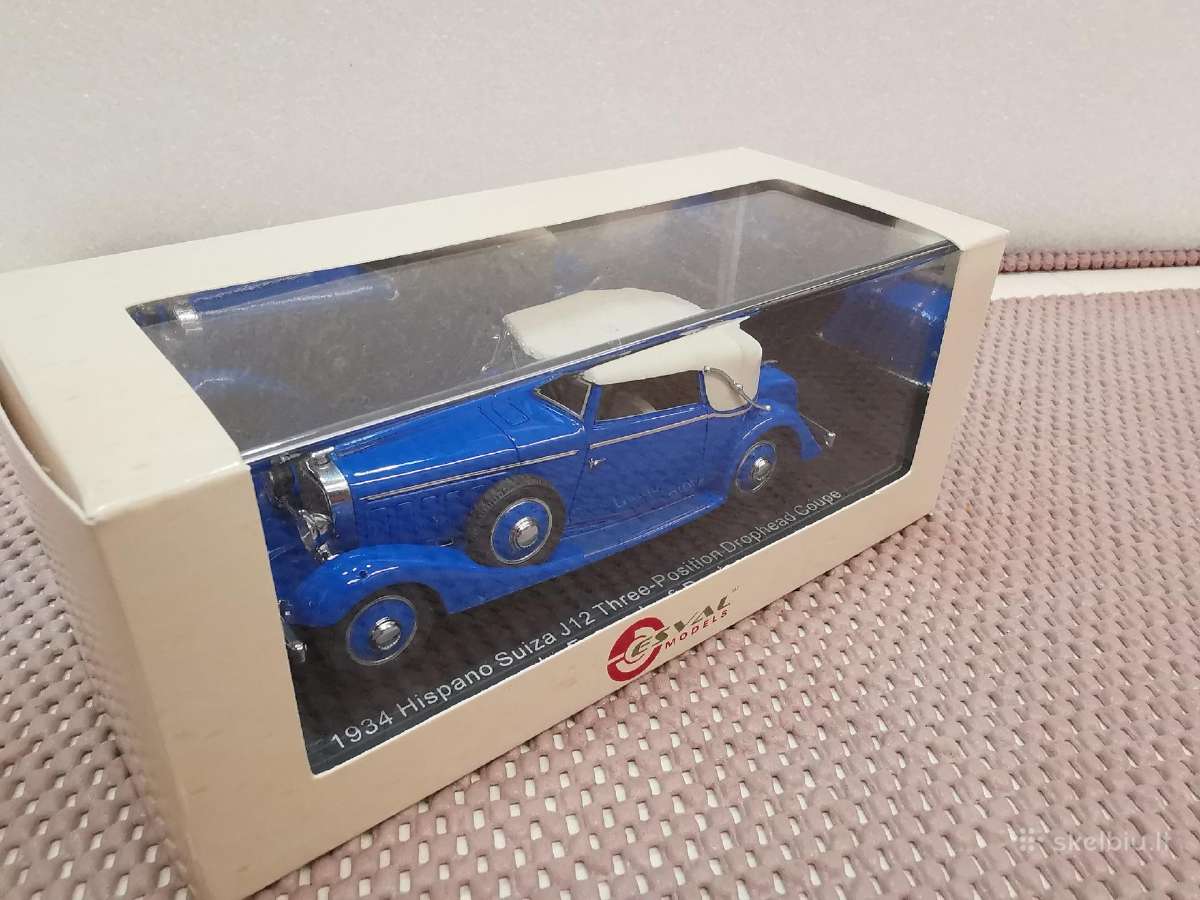 1:43 Prancūziškų (Istorinių) Automobilių Modeliai - nuotraukos Nr. 15