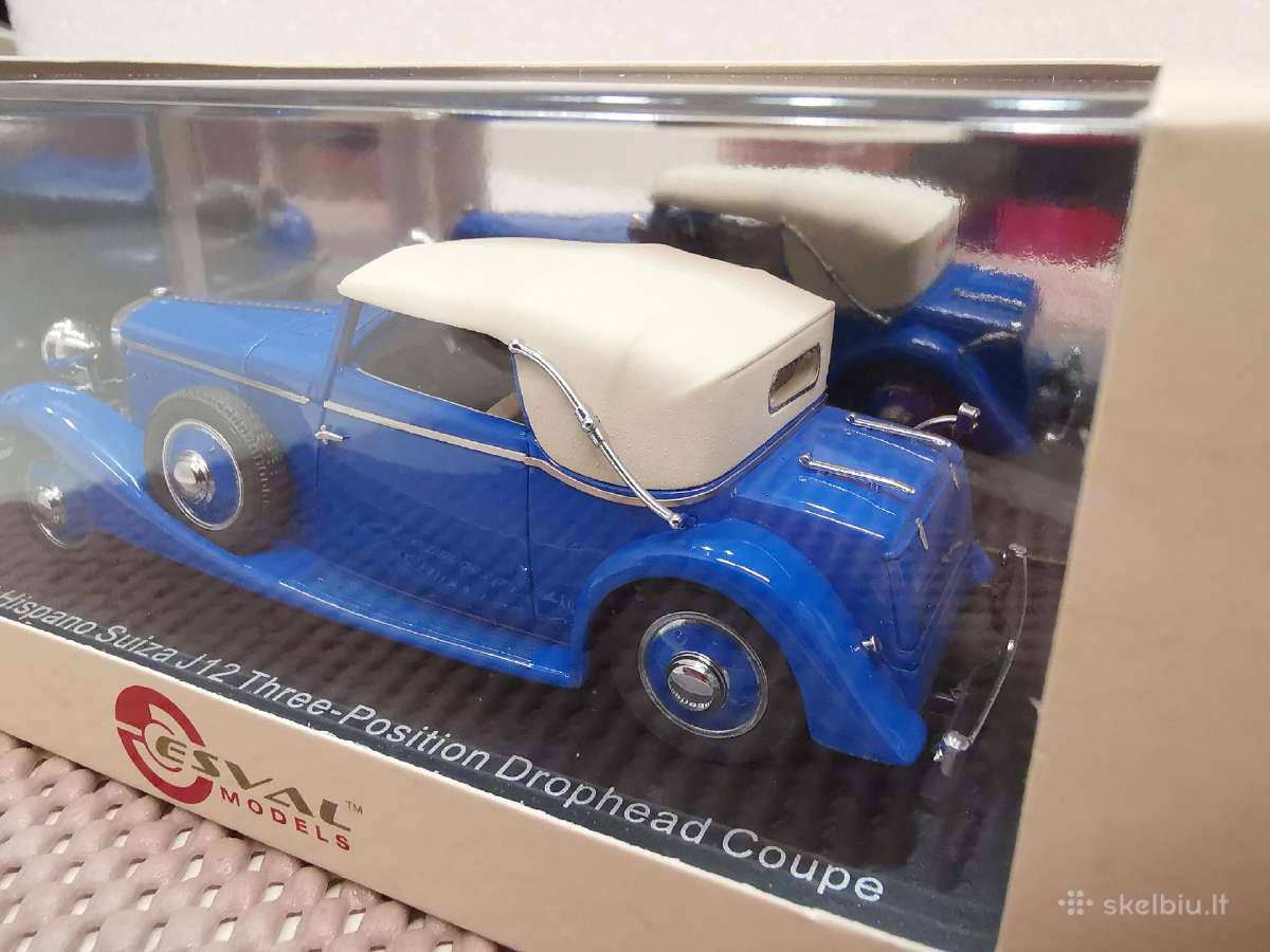 1:43 Prancūziškų (Istorinių) Automobilių Modeliai - nuotraukos Nr. 18