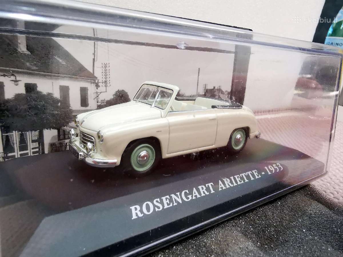 1:43 Prancūziškų (Istorinių) Automobilių Modeliai - nuotraukos Nr. 29