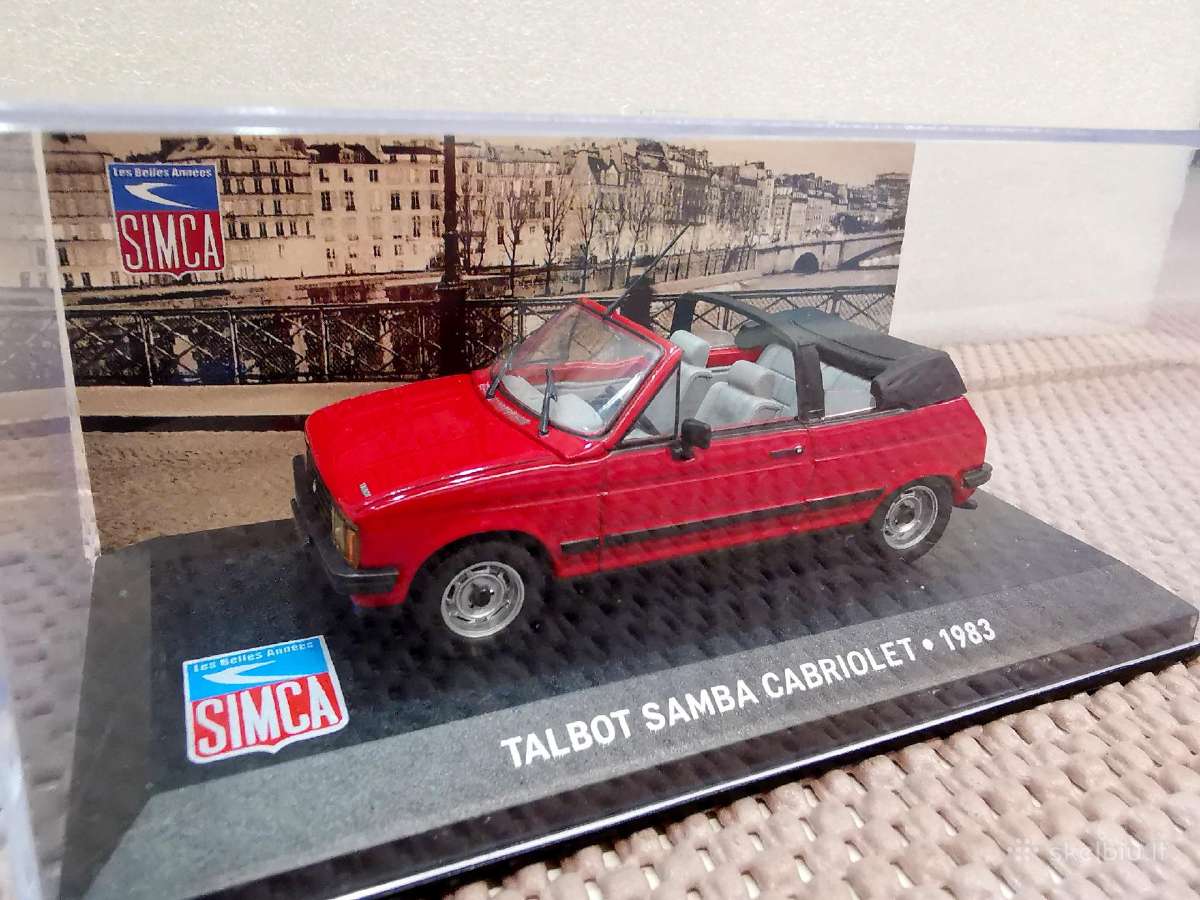 1:43 Prancūziškų (Istorinių) Automobilių Modeliai - nuotraukos Nr. 37