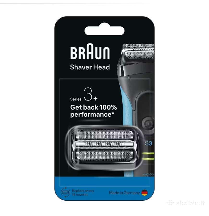 Barzdaskučių galvutė Braun Series 3 32b - nuotraukos Nr. 2