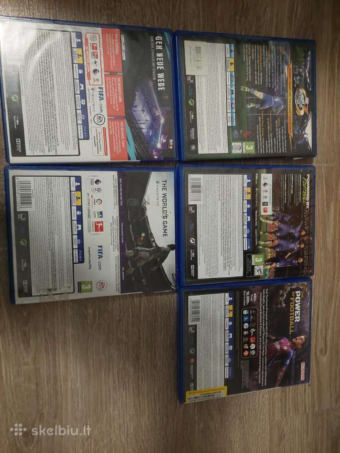 Playstation 4, 5diskai uz 20 eu - nuotraukos Nr. 2