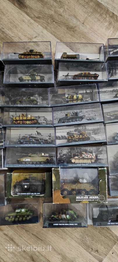 Der Augustini Tankų modeliukai 1:72 - nuotraukos Nr. 2
