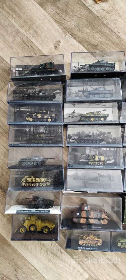 Der Augustini Tankų modeliukai 1:72 - nuotraukos Nr. 3