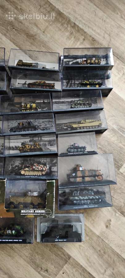 Der Augustini Tankų modeliukai 1:72 - nuotraukos Nr. 4