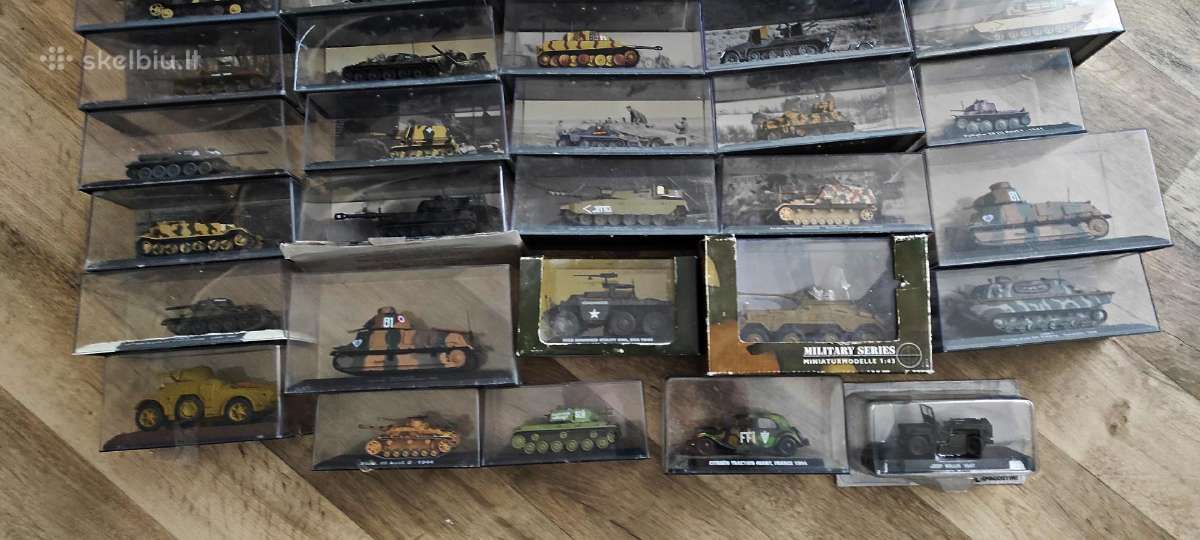 Der Augustini Tankų modeliukai 1:72 - nuotraukos Nr. 5