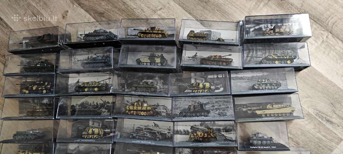 Der Augustini Tankų modeliukai 1:72 - nuotraukos Nr. 6