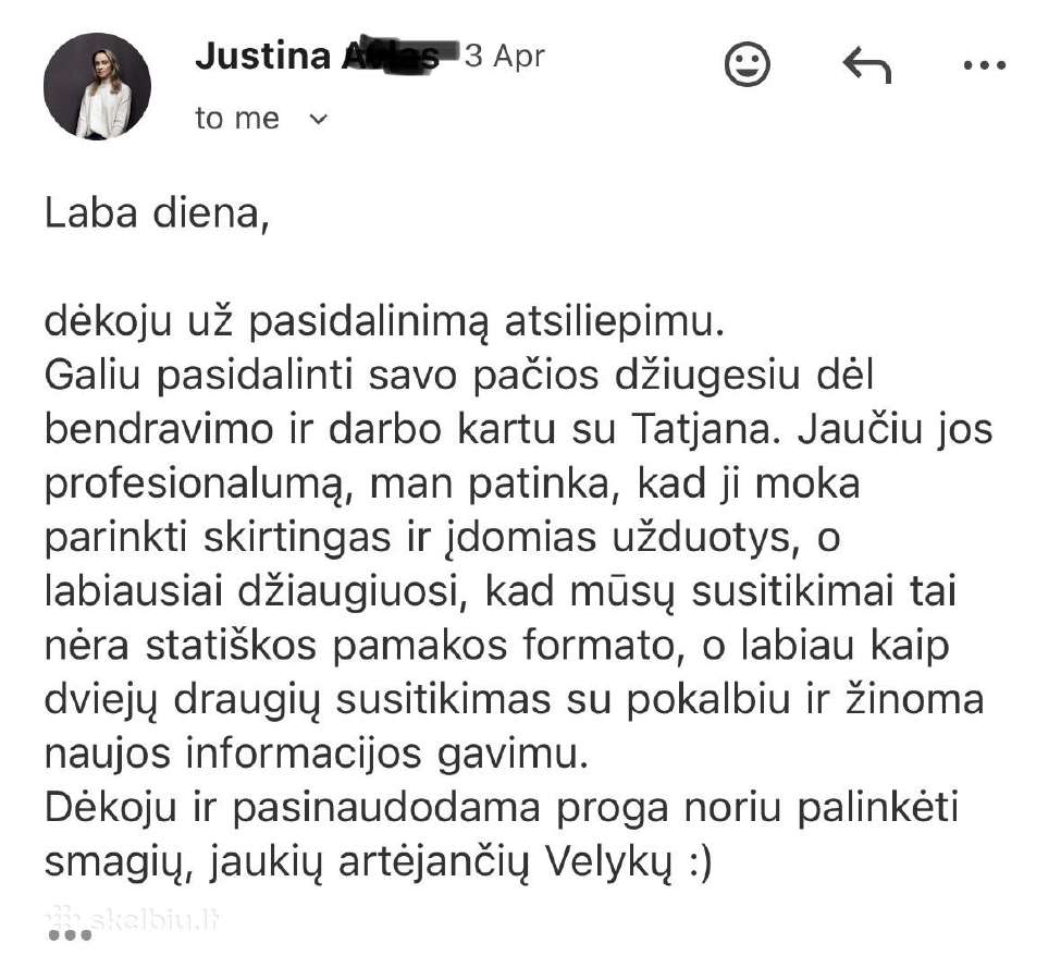 Anglų kalbos mokytoja / anglų kalba online - nuotraukos Nr. 13