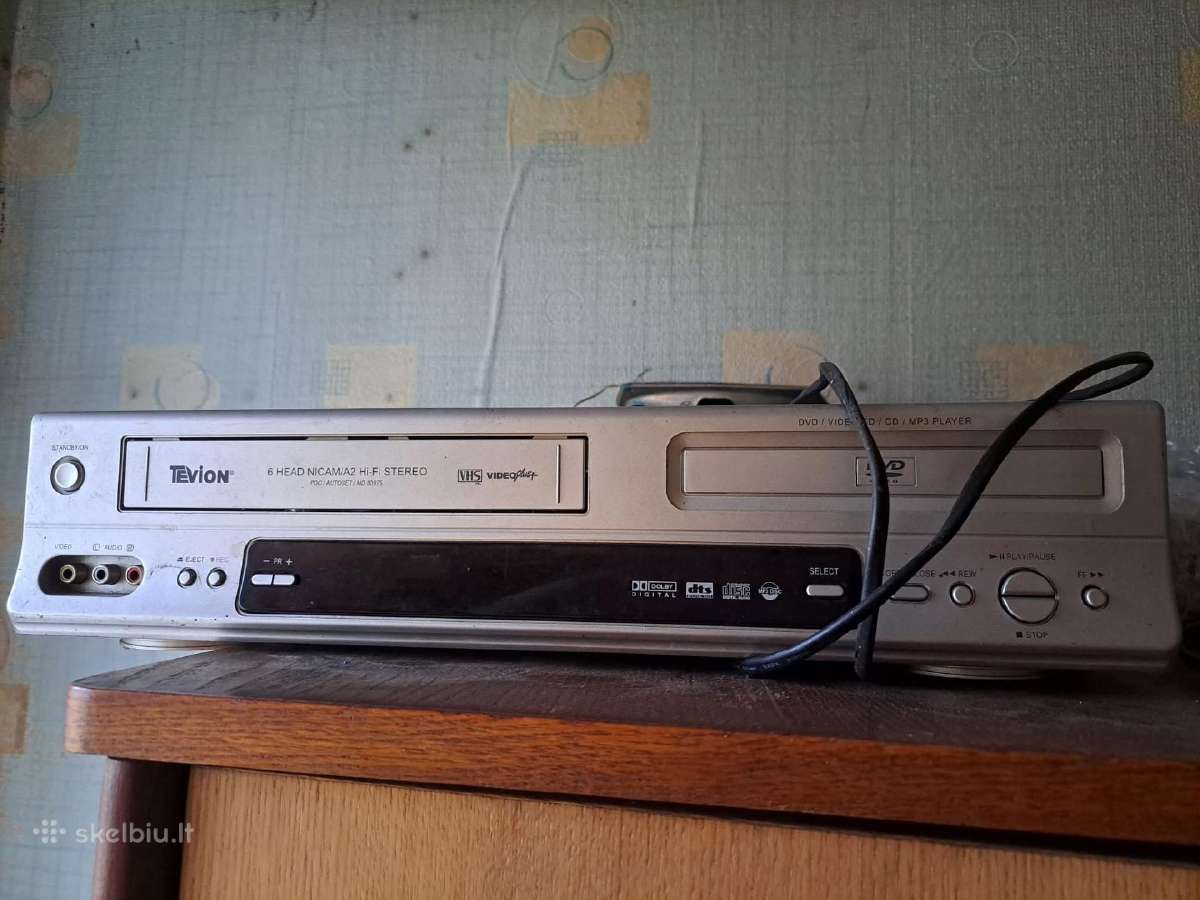 Nupirkčiau veikiantį Vhs-dvd grotuvą. Su pultų