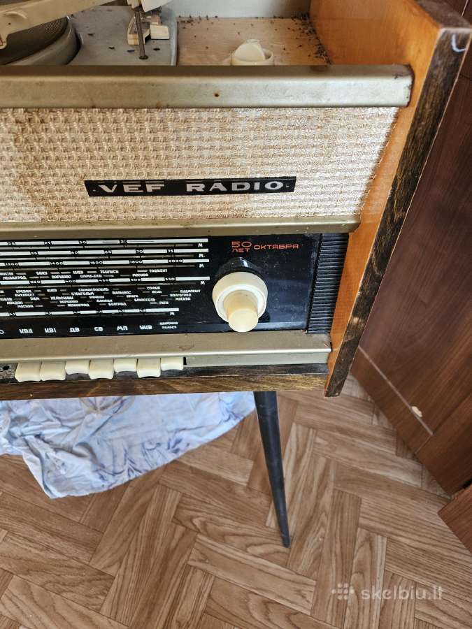 Vef Radija su patefonu - nuotraukos Nr. 2