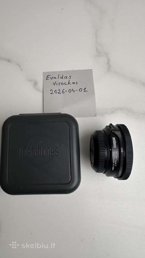 Metabones Ef-mft mount T Speed booster XL 0.64x