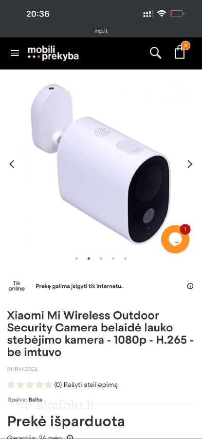 Xiaomi lauko kameros - nuotraukos Nr. 3