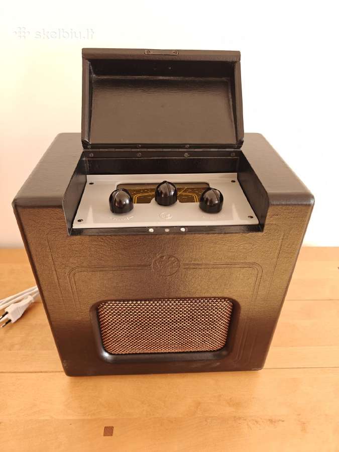 Restauruota radija Pye Baby Q, 1937