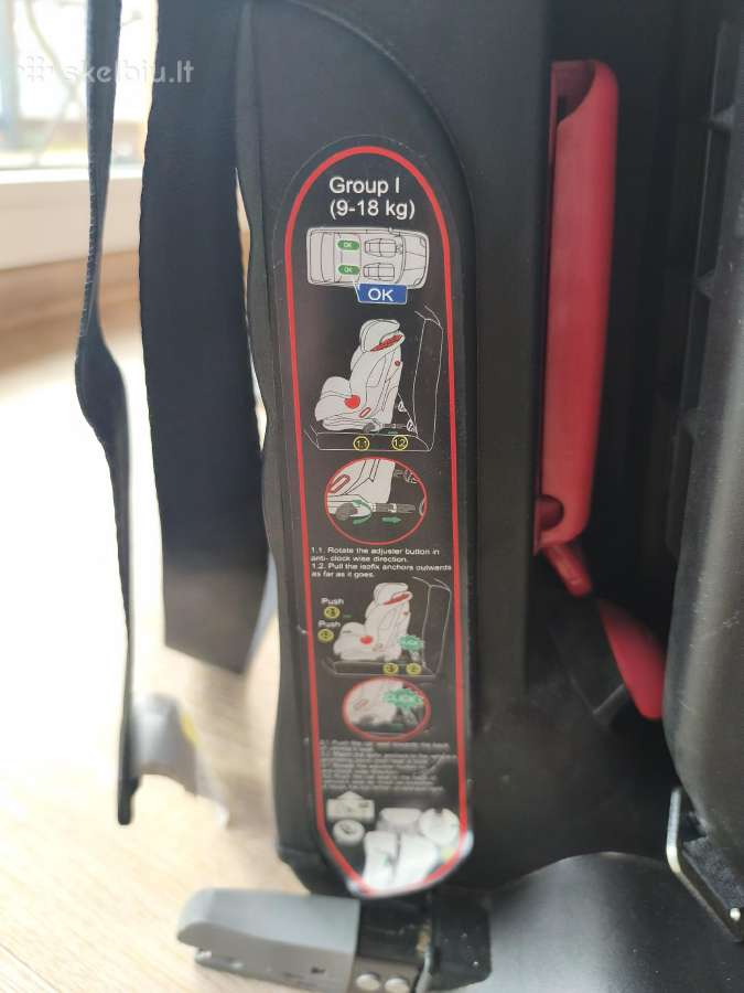 Parduodu automobilinę kėdutę - nuotraukos Nr. 7