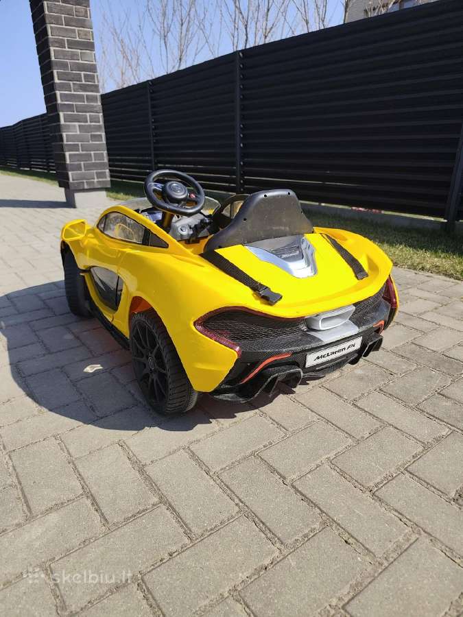 Vaikiškas elektromobilis Mclaren P1 - nuotraukos Nr. 4
