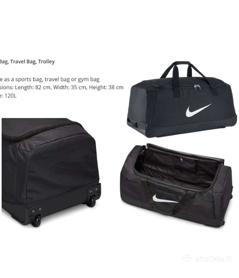 Naujas Nike sportinis/ kelioninis krepšys 120 ltr - nuotraukos Nr. 9