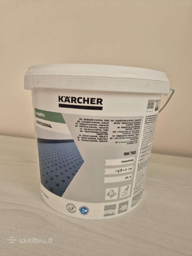 Karcher rm 760 valiklis 200 tableciu