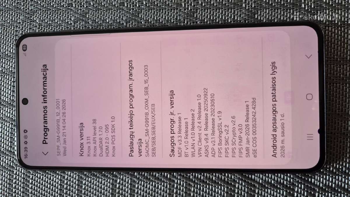 Samsung Galaxy S 21 5G - nuotraukos Nr. 9