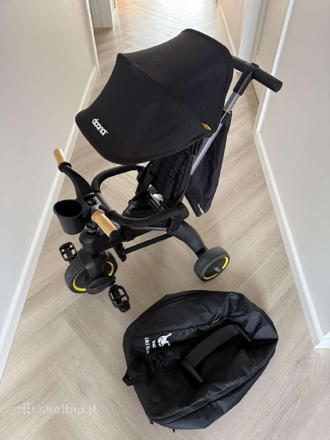 Triratukas Doona Liki Trike S5 Nitro Black