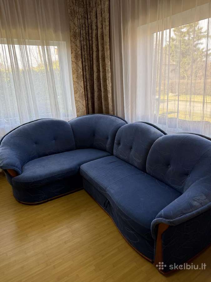 Kampinė sofa/lova