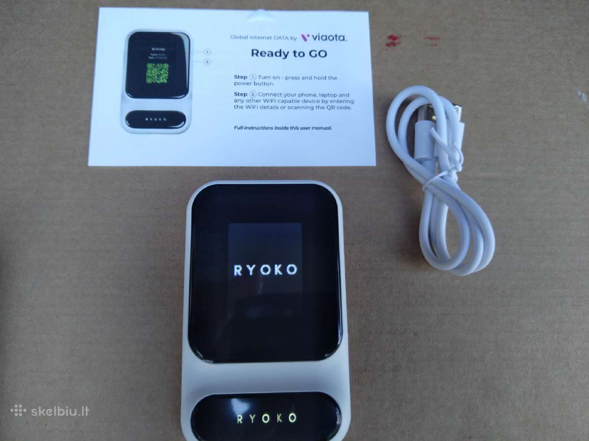 Ryoko 4G Lte WiFi routeris - nuotraukos Nr. 3