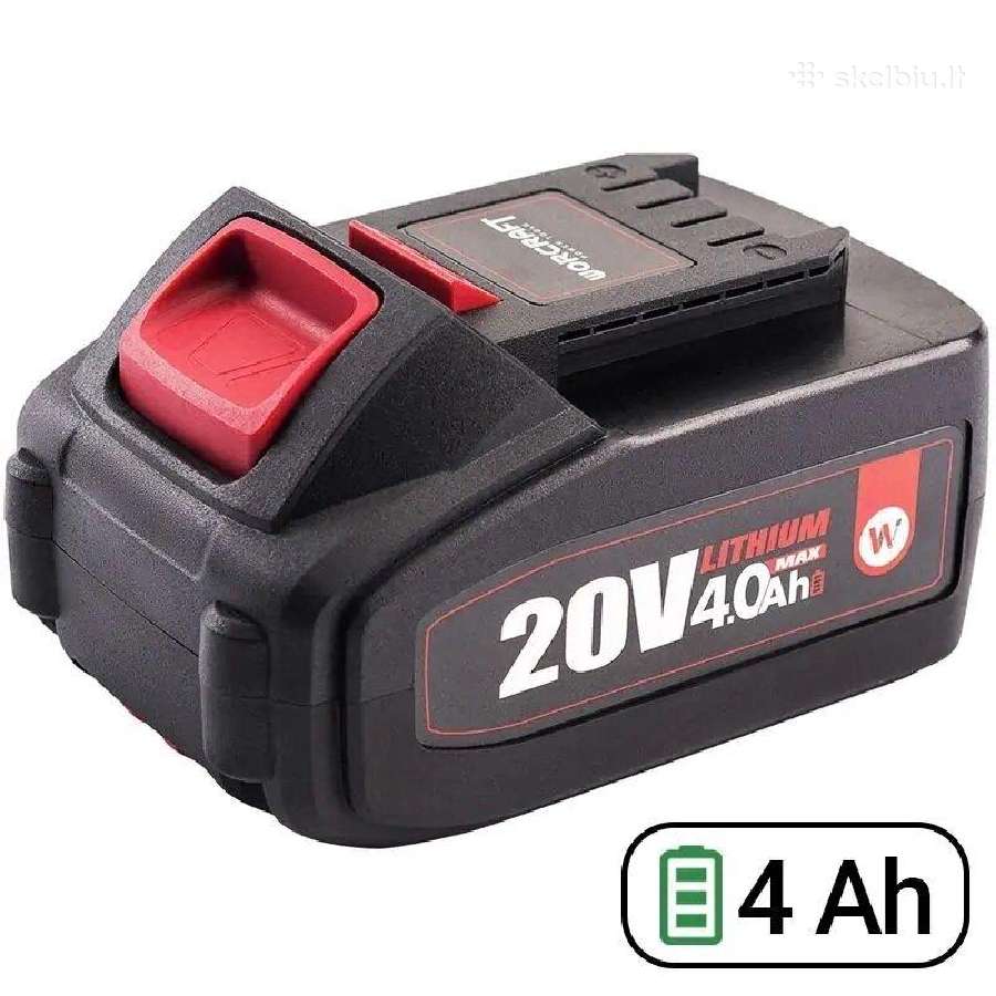 Akumuliatorinės gyvatvorių žirklės Worcraft - nuotraukos Nr. 13