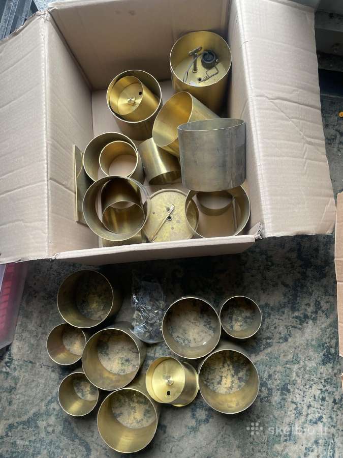 Vintage meteorological chart recorder drums