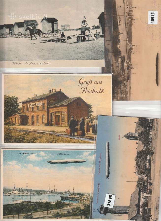 Kolekcinės Antikvarinės Atvirutės (Palanga, Prieku
