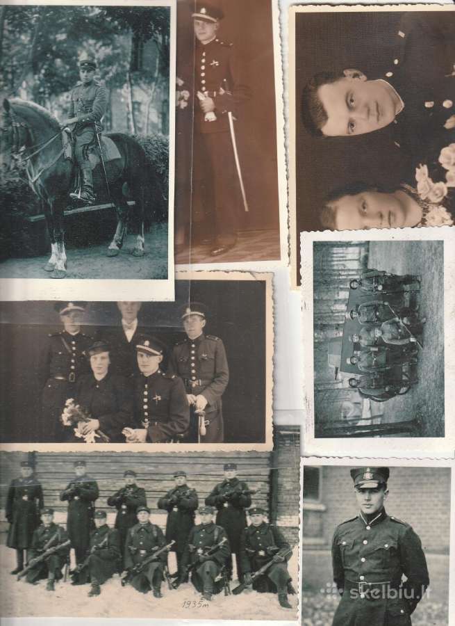 Tarpukario Lietuvos karininkų nuotraukų kolekcija