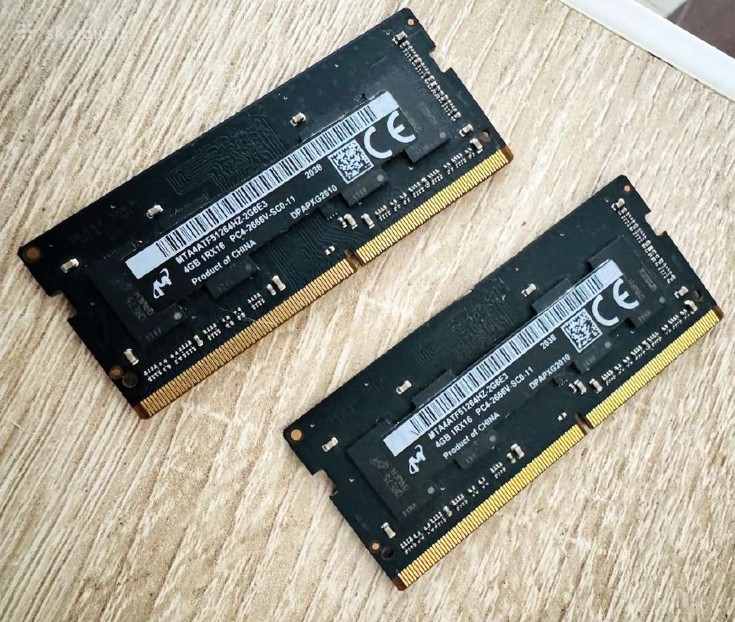 Ddr4 Sodimm Nesiojamiems ir iMac kompiuteriams