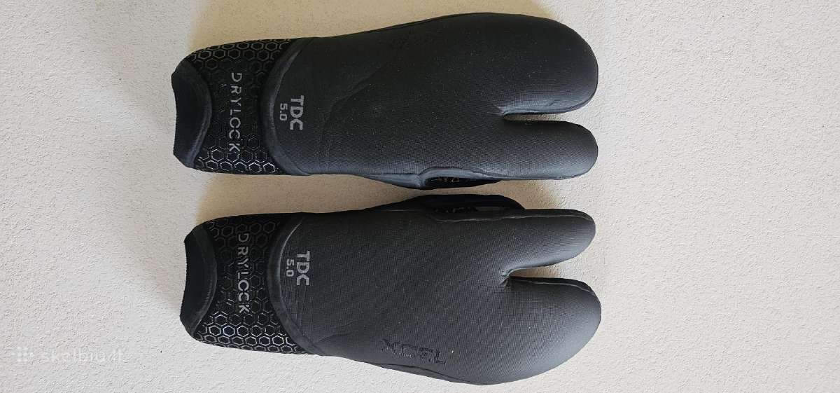Neopreninės pirštinės M 5mm - nuotraukos Nr. 2