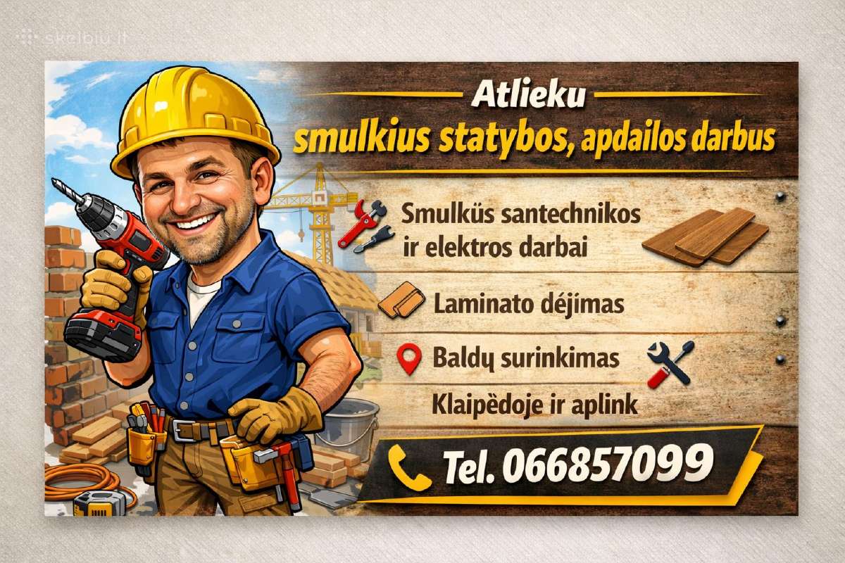 Namų Meistras Klaipėdoje – Greitai Ir Patikimai