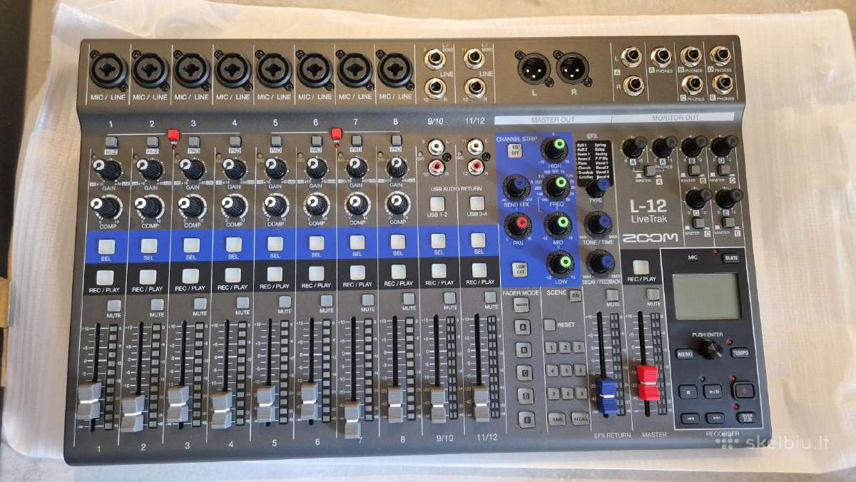 Zoom Livetrak L-12 skaitmeninis mikšeris, naujas - nuotraukos Nr. 4