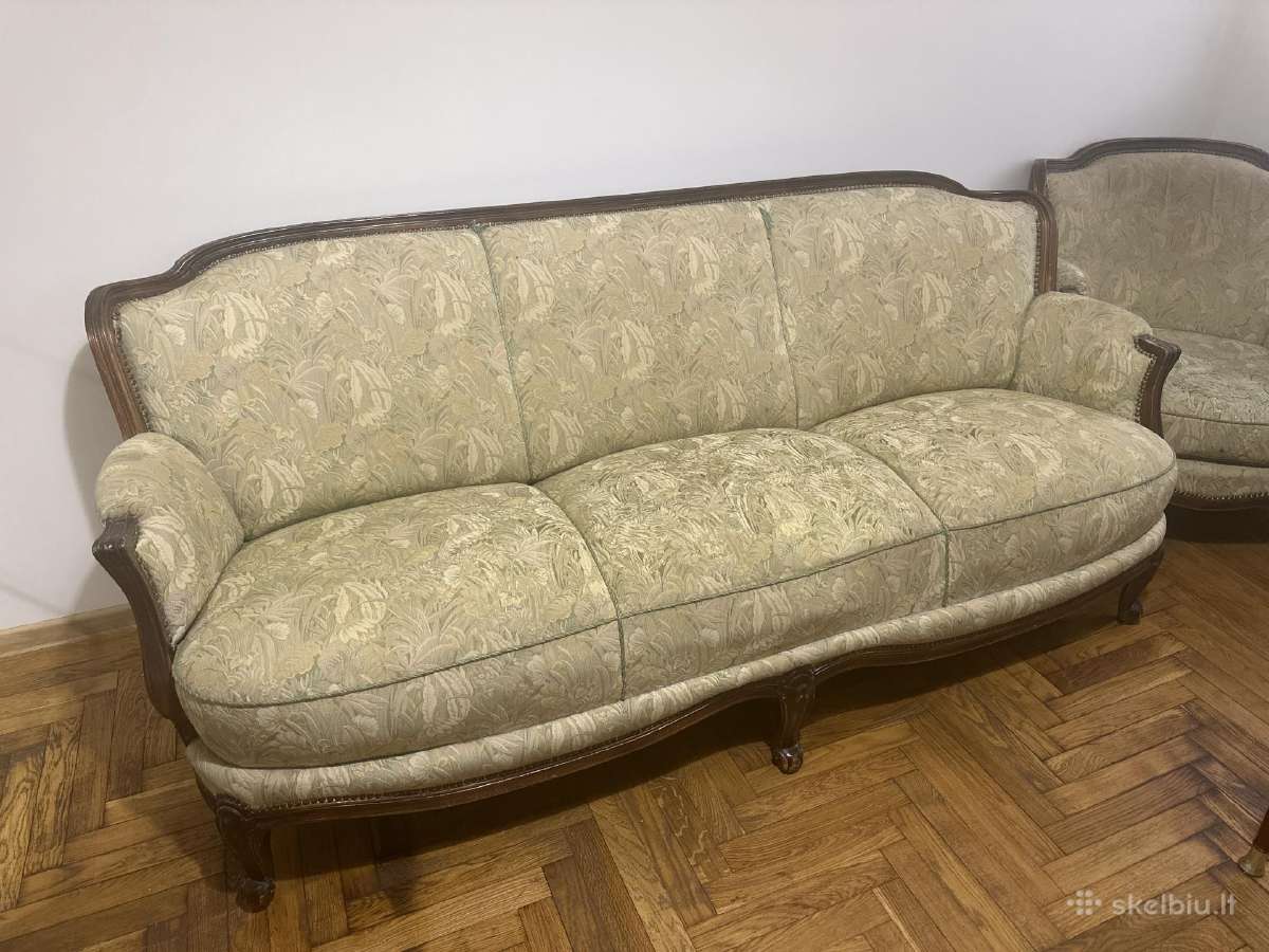 Antikvarinis valgomojo baldų komplektas