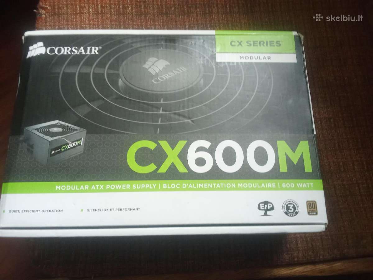 Corsair Cx600m - nuotraukos Nr. 2
