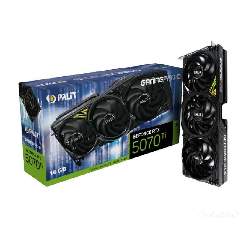 Vaizdo plokštė Rtx 5070 Ti Gamingpro-s Palit