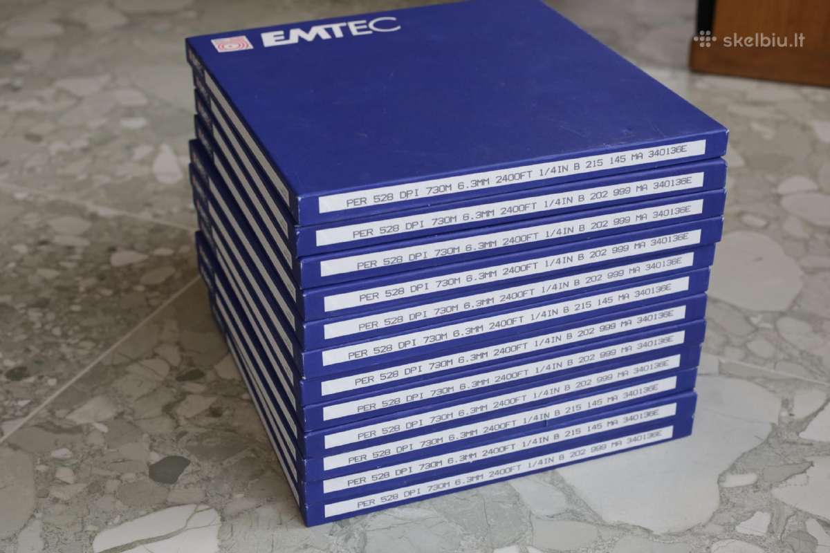 Nauja Emtec Per 528 Juosta Ant 10 Colių Plastikinė - nuotraukos Nr. 4