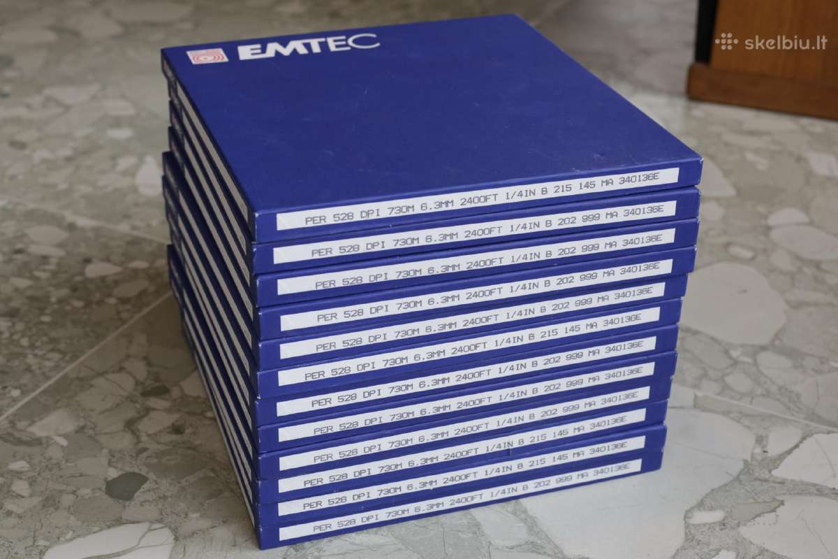 Nauja Emtec Per 528 Juosta Ant 10 Colių Plastikinė - nuotraukos Nr. 6