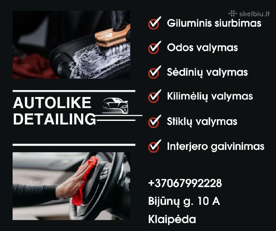 Poliravimas, cheminis automobilio valymas Klaipėda - nuotraukos Nr. 5