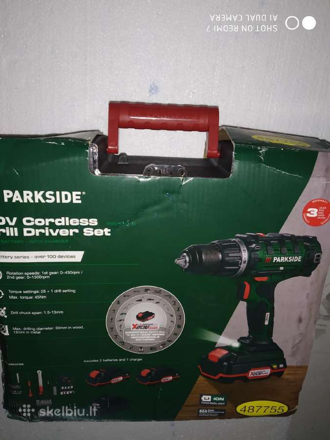 Suktuvas gręžtuvas Makita,parkside. - nuotraukos Nr. 13