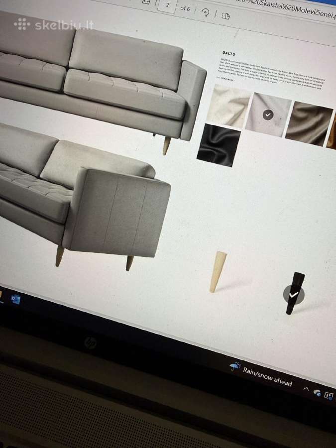 Sofa Osaka (Boconcept) - nuotraukos Nr. 8