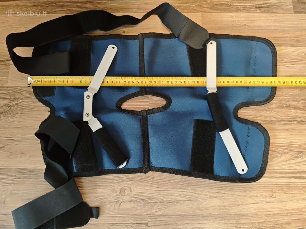 Kelio įtvaras stabilizuojantis su lankstais, 2 vnt - nuotraukos Nr. 4